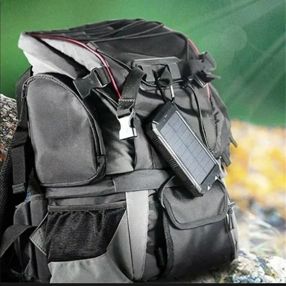 ⚡️☀️SOLAR Charger USB Portable Power Bank for Cell Phones,laptop with flashlight - Picture 5 of 10